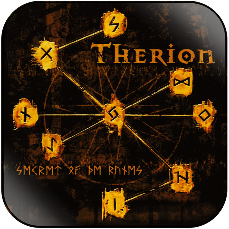 Therion Secret Of The Runes Album Cover Sticker