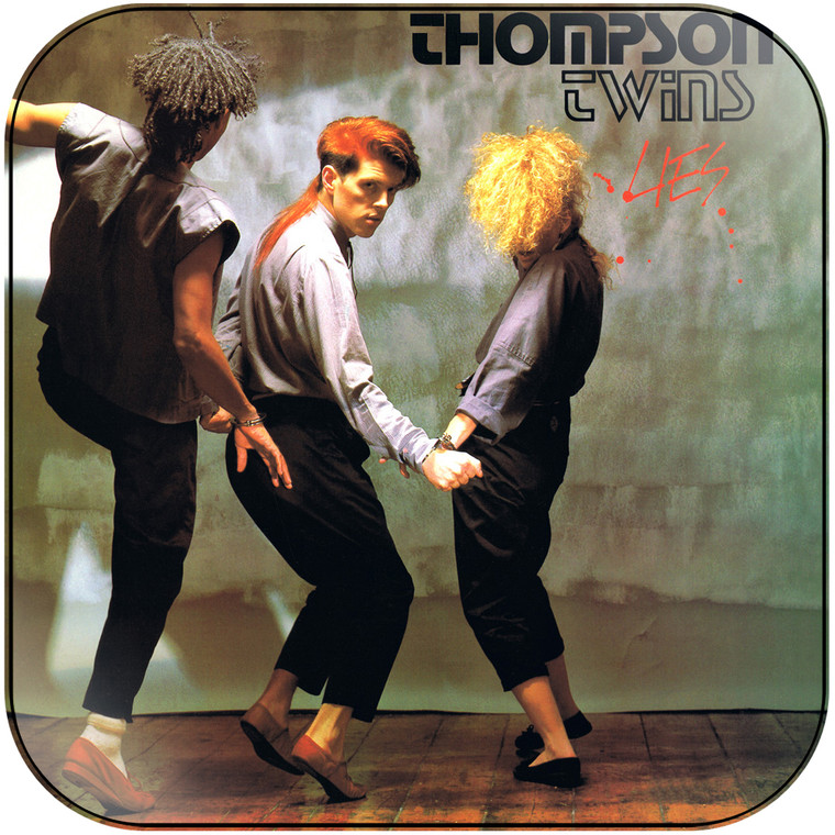 Thompson Twins Lies Album Cover Sticker