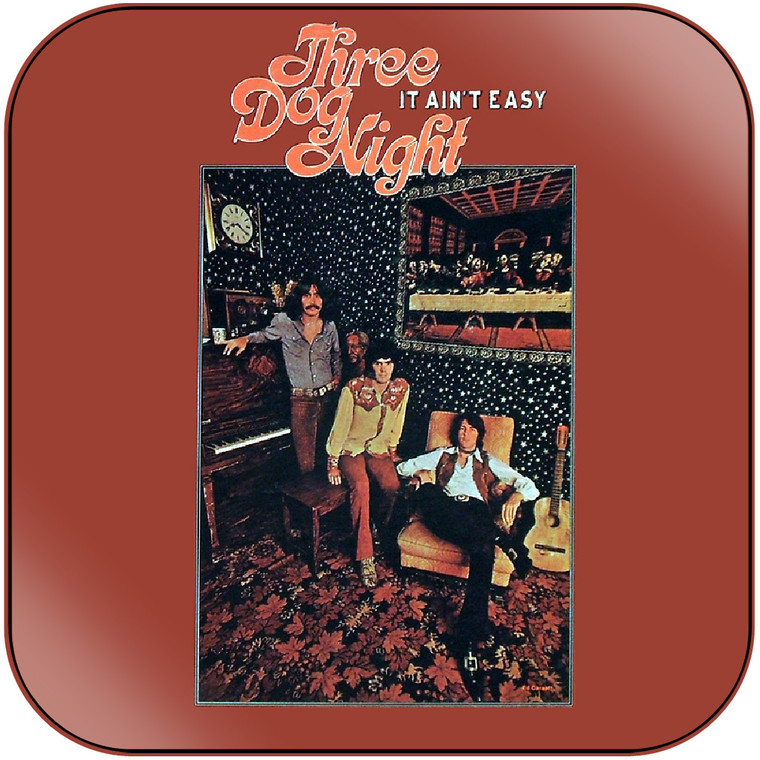 Three Dog Night It Aint Easy Album Cover Sticker