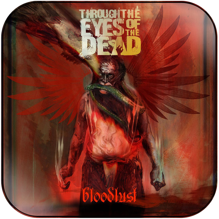 Through the Eyes of the Dead Bloodlust Album Cover Sticker