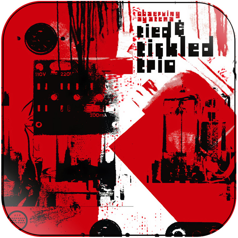 Tied and Tickled Trio Observing Systems Album Cover Sticker