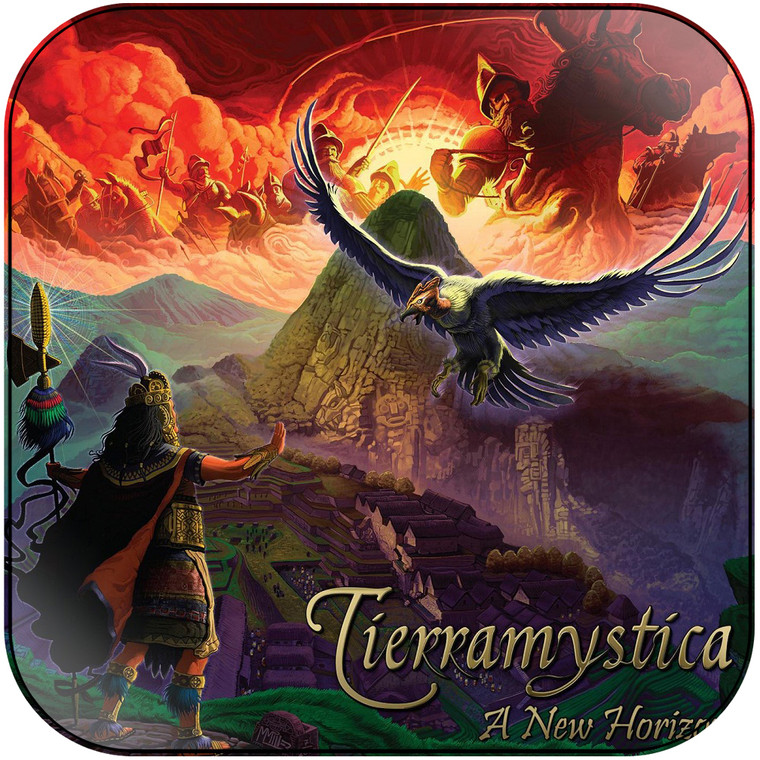 Tierramystica A New Horizon Comes Album Cover Sticker