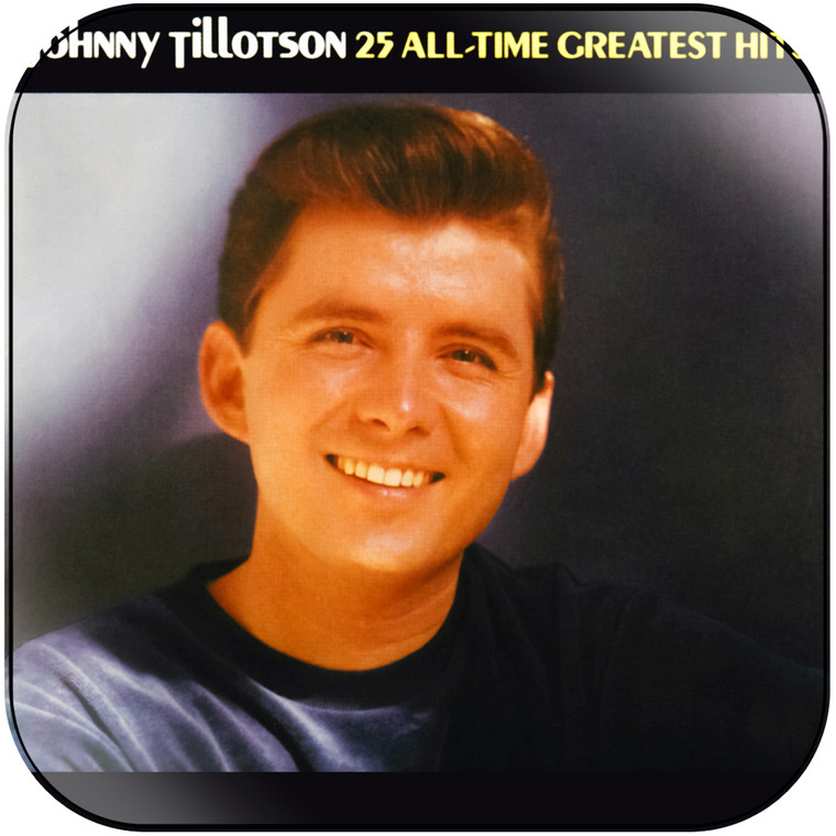 Johnny Tillotson 25 All Time Greatest Hits Album Cover Sticker