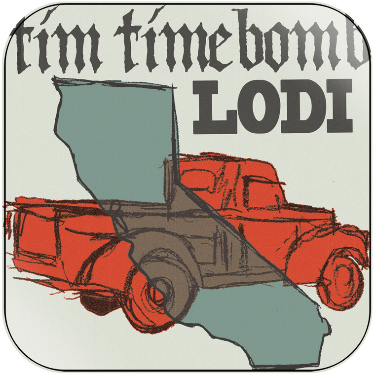 Tim Timebomb Lodi Album Cover Sticker