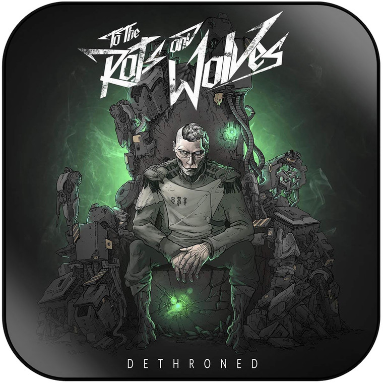 To the Rats and Wolves Dethroned Album Cover Sticker