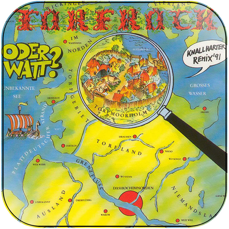 Torfrock Torfrock Oder Watt Album Cover Sticker