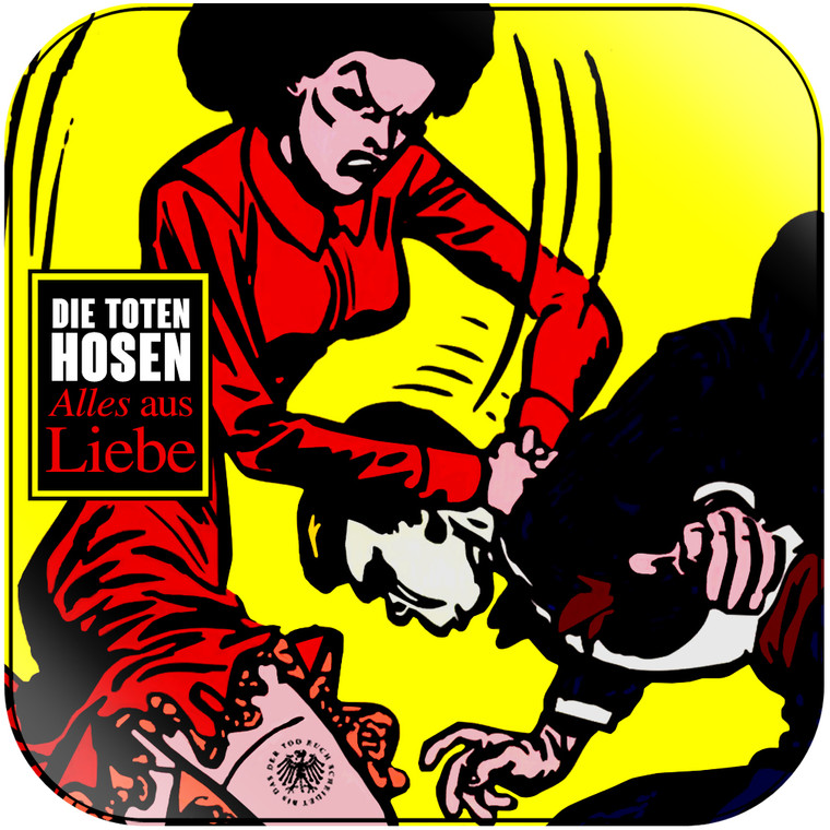 Die Toten Hosen Alles Aus Liebe Album Cover Sticker