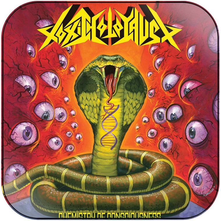 Toxic Holocaust Chemistry Of Consciousness Album Cover Sticker