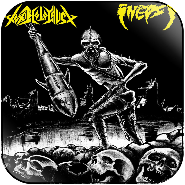 Toxic Holocaust Inepsy Toxic Holocaust Album Cover Sticker
