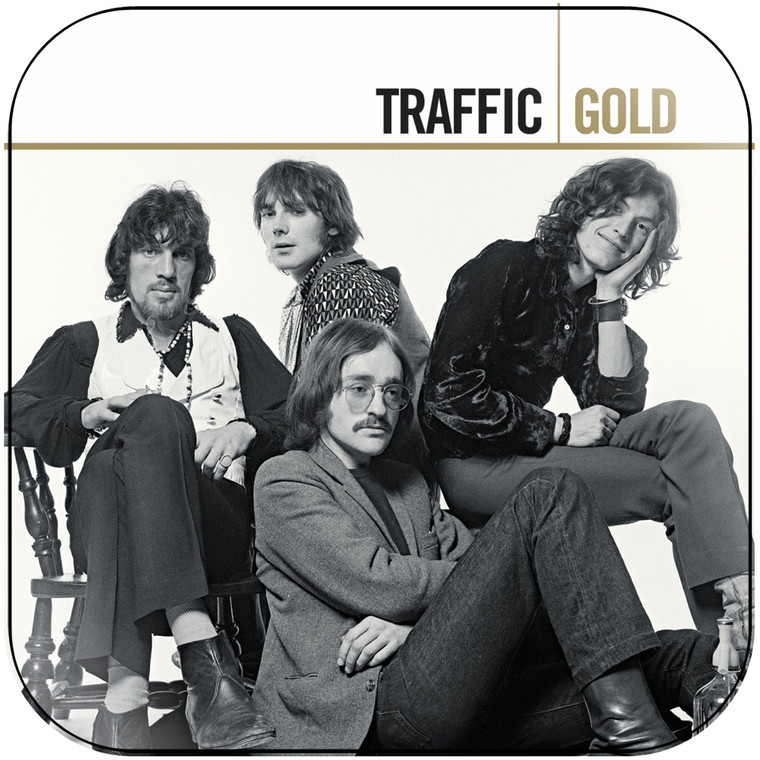Traffic Gold Album Cover Sticker