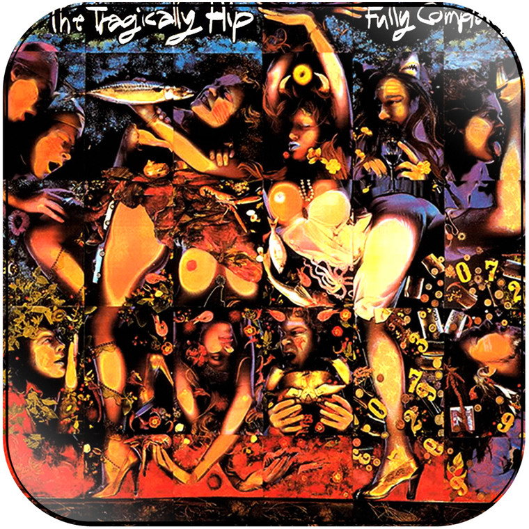 The Tragically Hip Fully Completely Album Cover Sticker