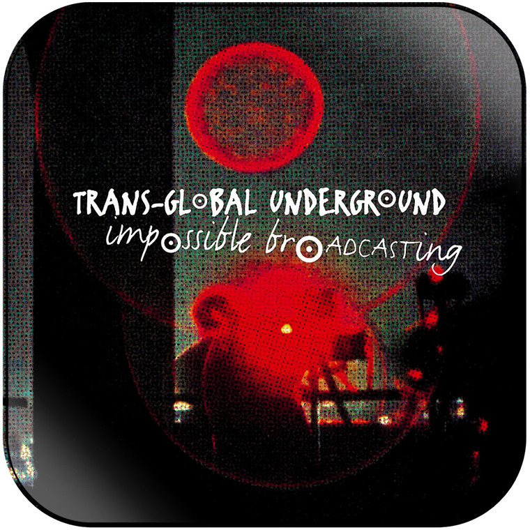 Transglobal Underground Impossible Broadcasting Album Cover Sticker