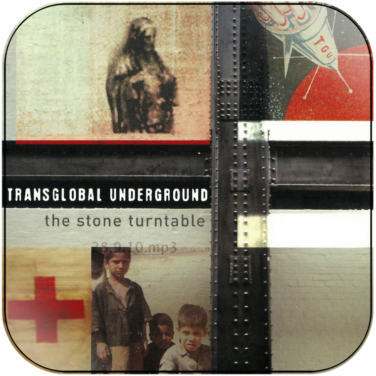 Transglobal Underground The Stone Turntable Album Cover Sticker