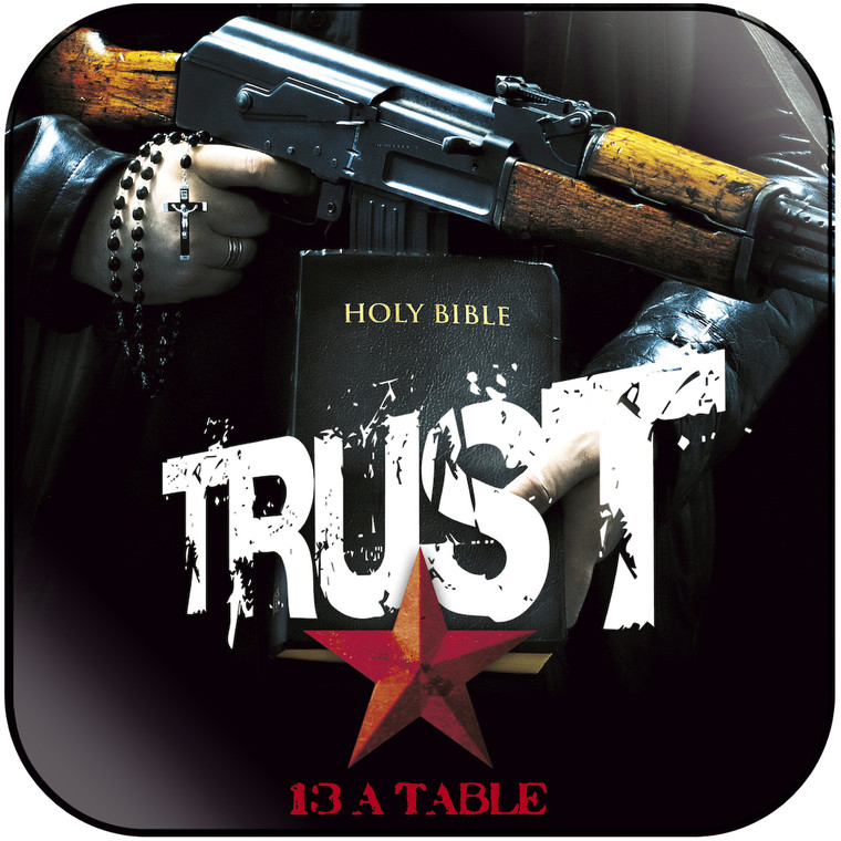 Trust 13 Table Album Cover Sticker