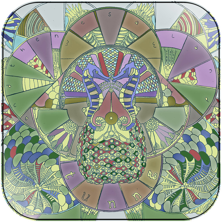 Tunng And Then We Saw Land Album Cover Sticker