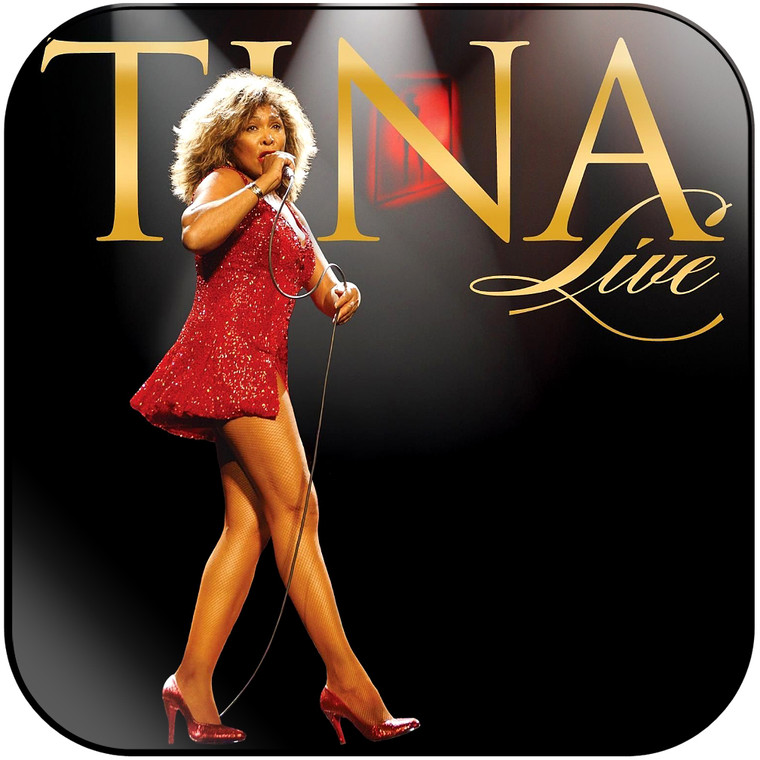 Tina Turner Tina Live Album Cover Sticker