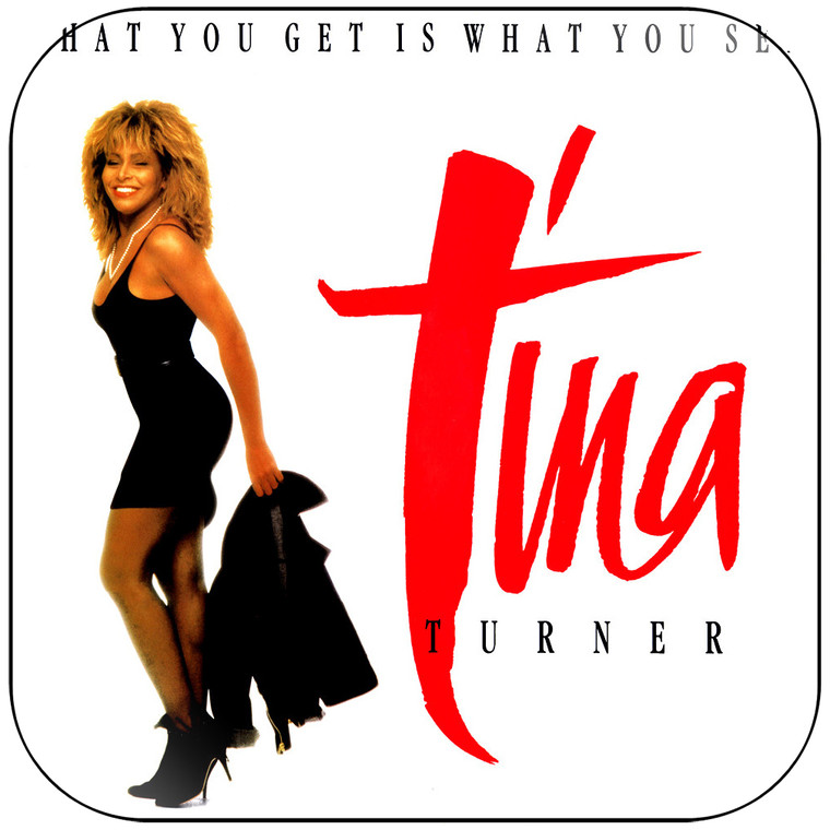 Tina Turner What You Get Is What You See Album Cover Sticker