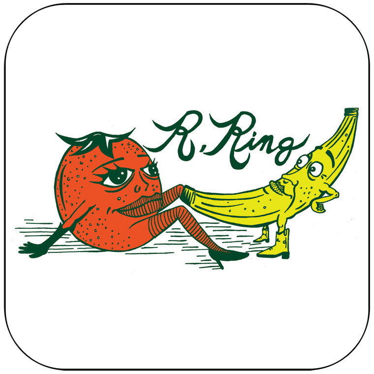 R Ring fallout and fire Album Cover Sticker Album Cover Sticker
