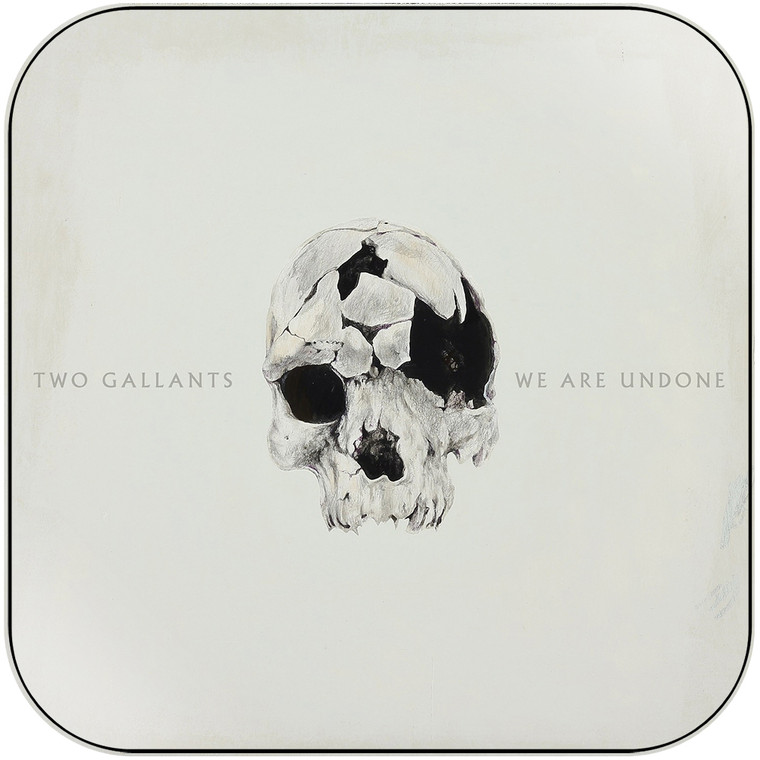 Two Gallants We Are Undone Album Cover Sticker