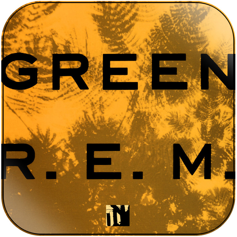 REM green Album Cover Sticker Album Cover Sticker