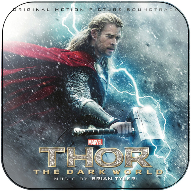 Brian Tyler Thor The Dark World Album Cover Sticker