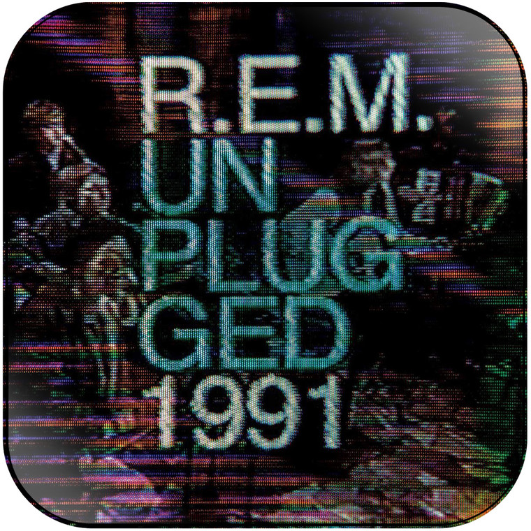 REM unplugged 1991 Album Cover Sticker Album Cover Sticker
