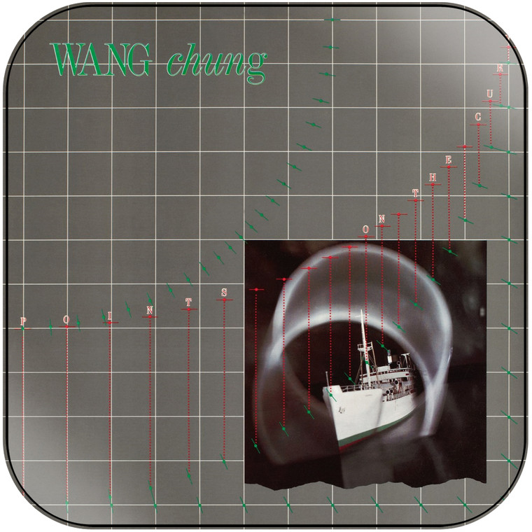 Wang Chung Points On The Curve Album Cover Sticker