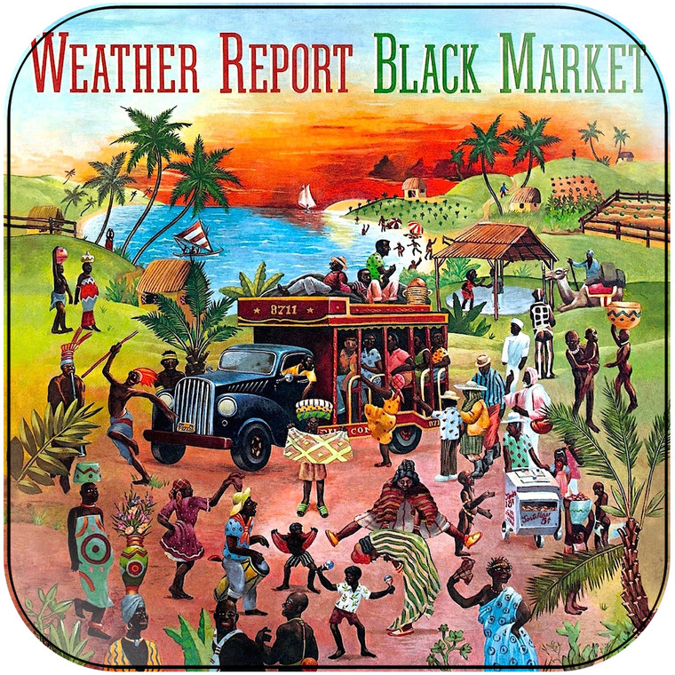 Weather Report Black Market Album Cover Sticker