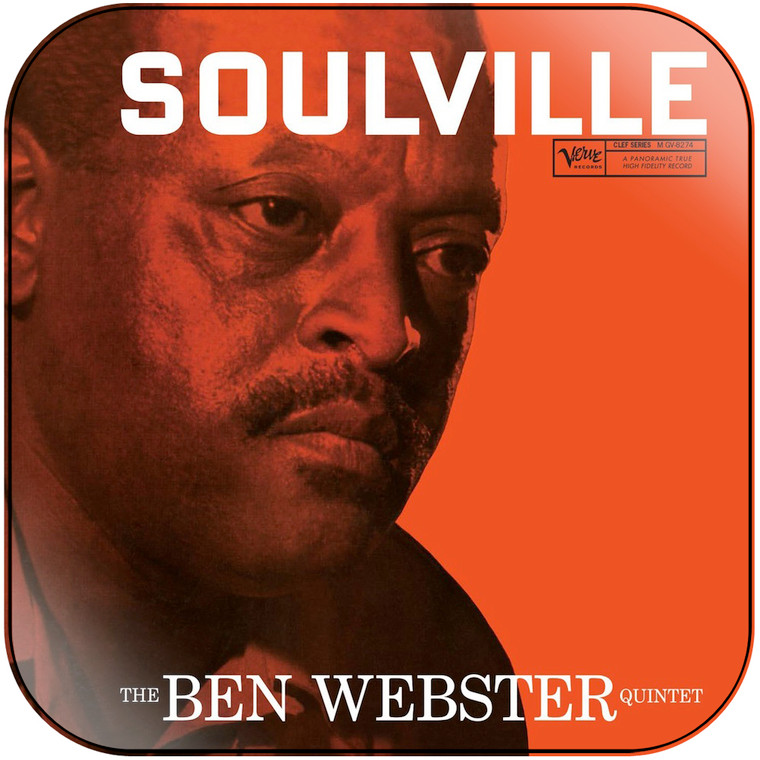 Ben Webster Soulville Album Cover Sticker