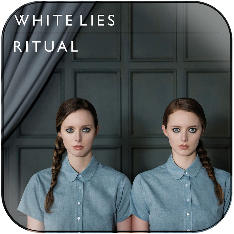 White Lies Ritual Album Cover Sticker