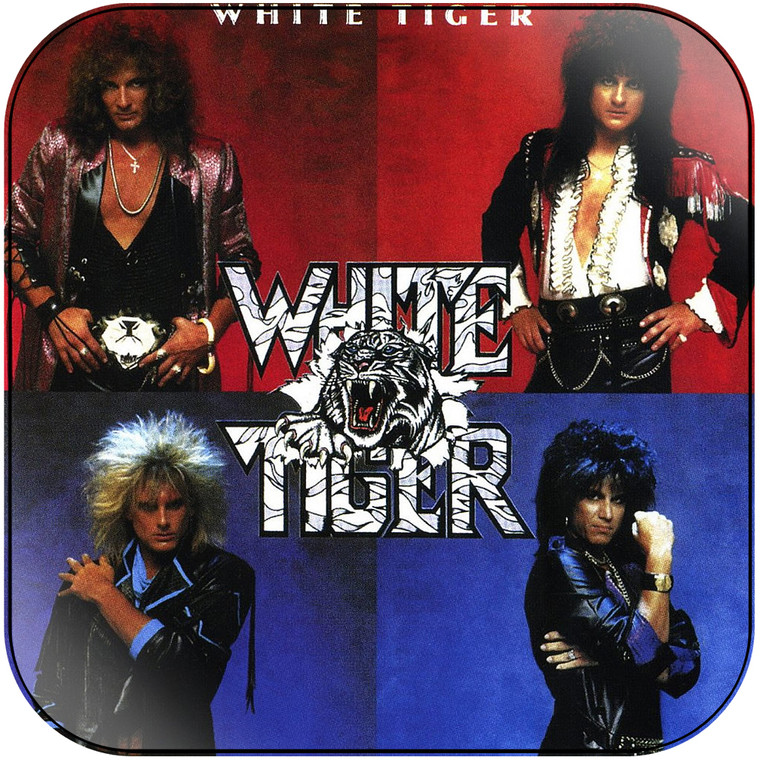 White Tiger White Tiger Album Cover Sticker