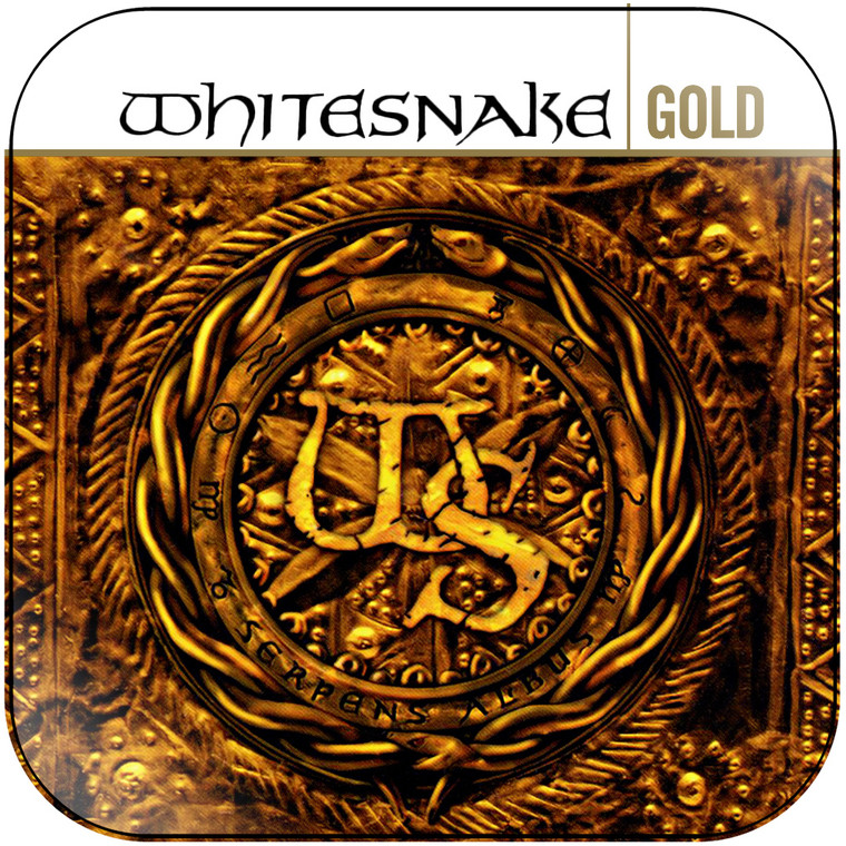 Whitesnake Gold Album Cover Sticker