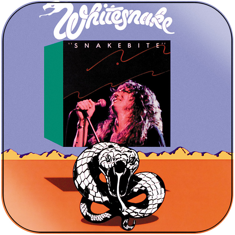 Whitesnake Snakebite-1 Album Cover Sticker