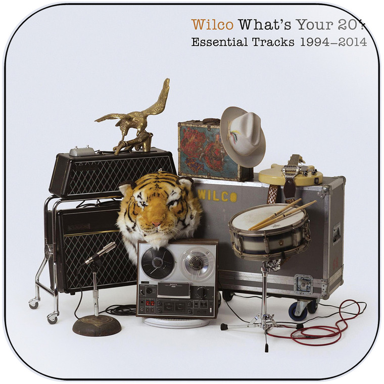 Wilco Whats Your 20 Essential Tracks 1994 2014 Album Cover Sticker