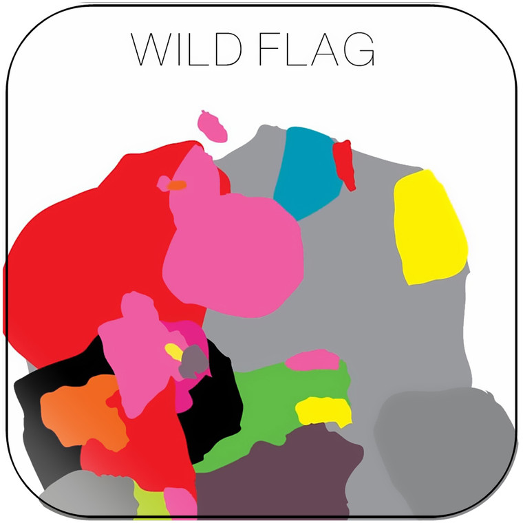 Wild Flag Wild Flag Album Cover Sticker