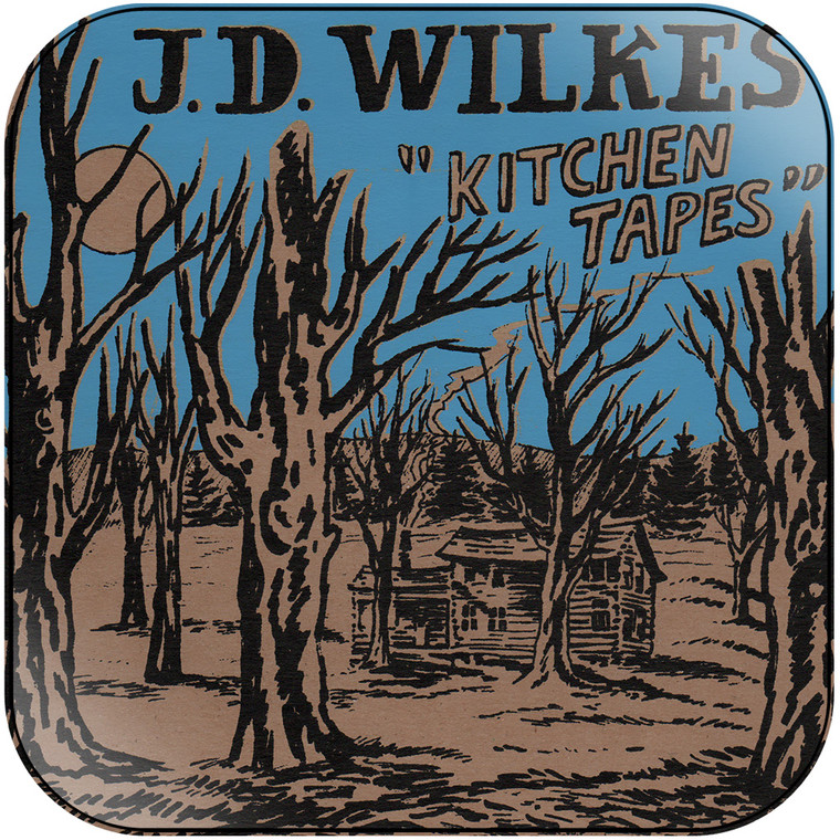 JD Wilkes The Kitchen Tapes Album Cover Sticker