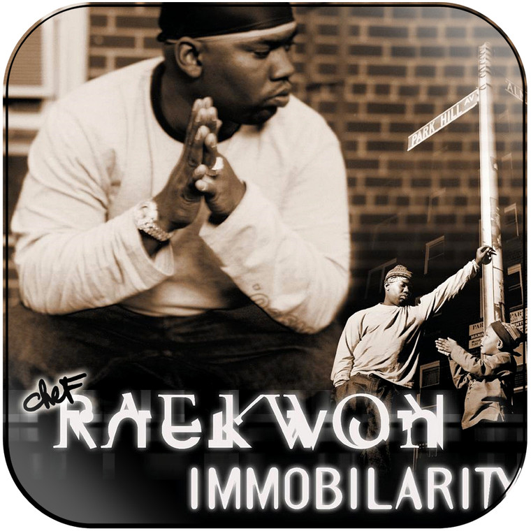 Raekwon immobilarity Album Cover Sticker Album Cover Sticker