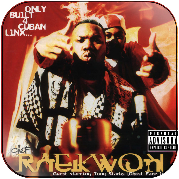 Raekwon only built 4 cuban linx Album Cover Sticker Album Cover Sticker Raekwon only built 4 cuban linx Album Cover Sticker Album Cover Sticker
