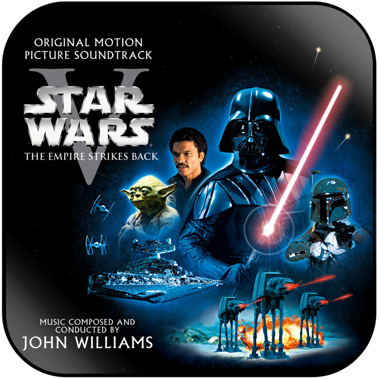 John Williams Star Wars The Empire Strikes Back-1 Album Cover Sticker