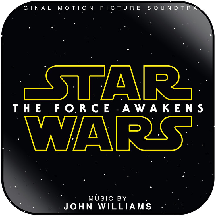 John Williams Star Wars The Force Awakens-2 Album Cover Sticker
