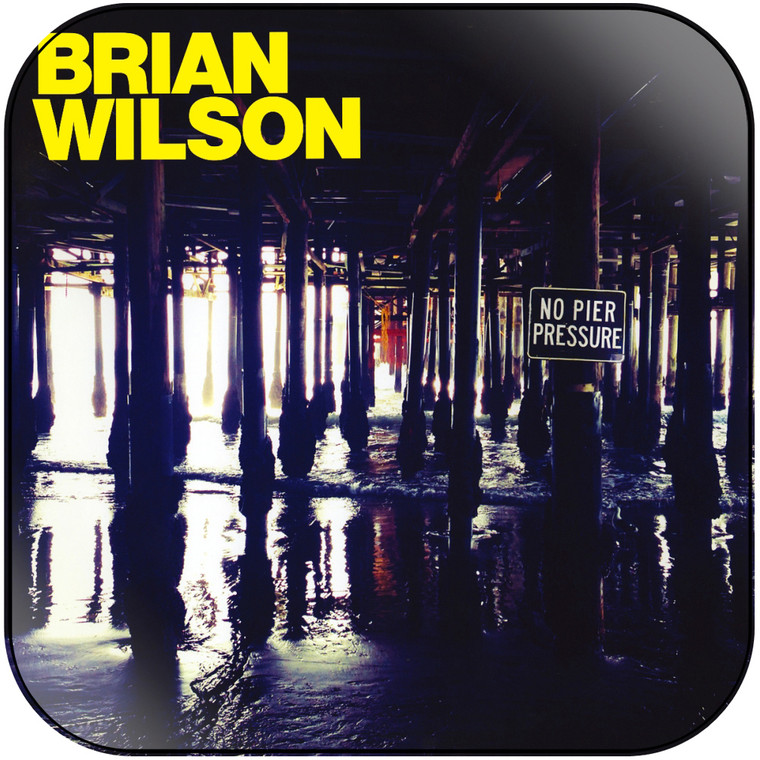 Brian Wilson No Pier Pressure Album Cover Sticker