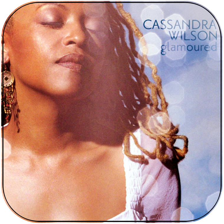 Cassandra Wilson Glamoured Album Cover Sticker