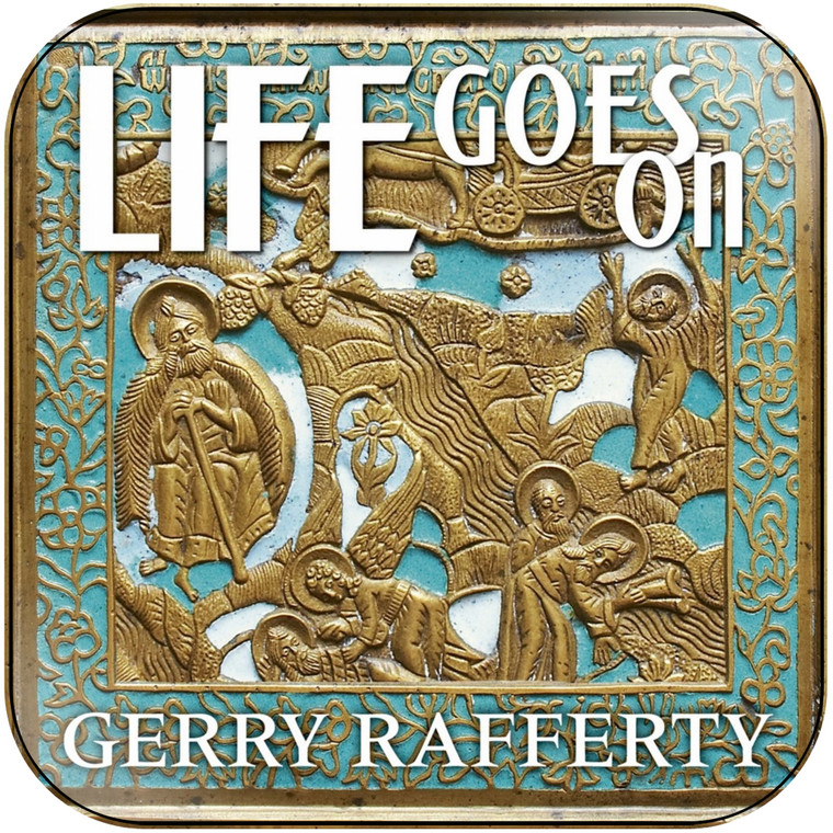 Gerry Rafferty life goes on Album Cover Sticker Album Cover Sticker