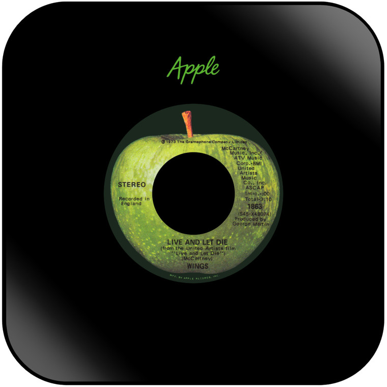 Wings Live And Let Die I Lie Around-1 Album Cover Sticker