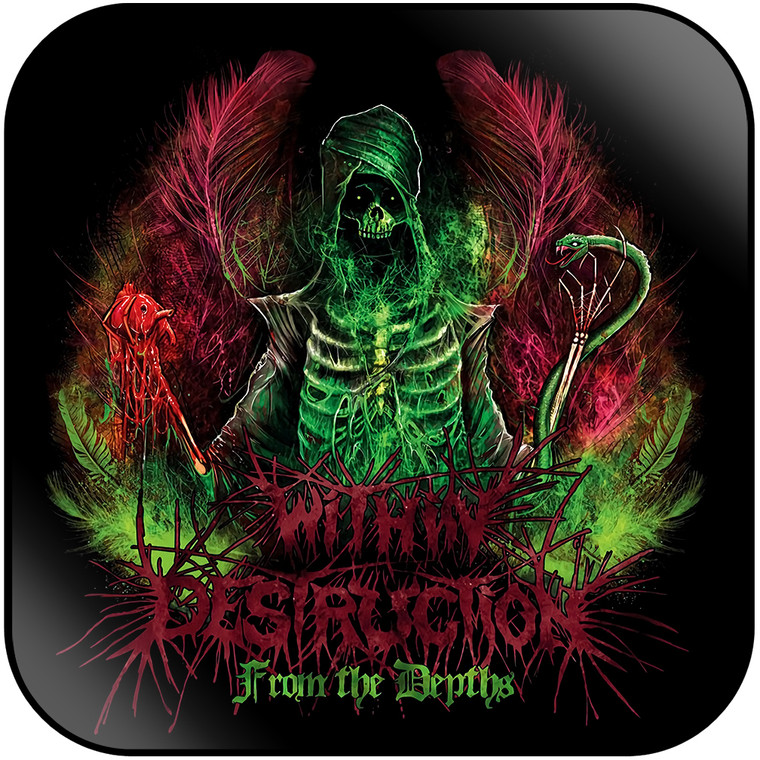 Within Destruction From The Depths Album Cover Sticker