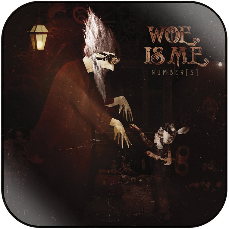 Woe Is Me Numbers Album Cover Sticker