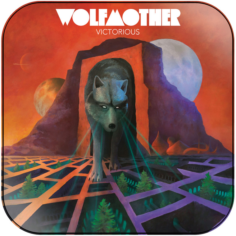 Wolfmother Victorious-1 Album Cover Sticker