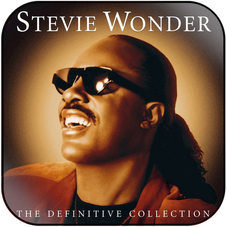 Stevie Wonder The Definitive Collection Album Cover Sticker