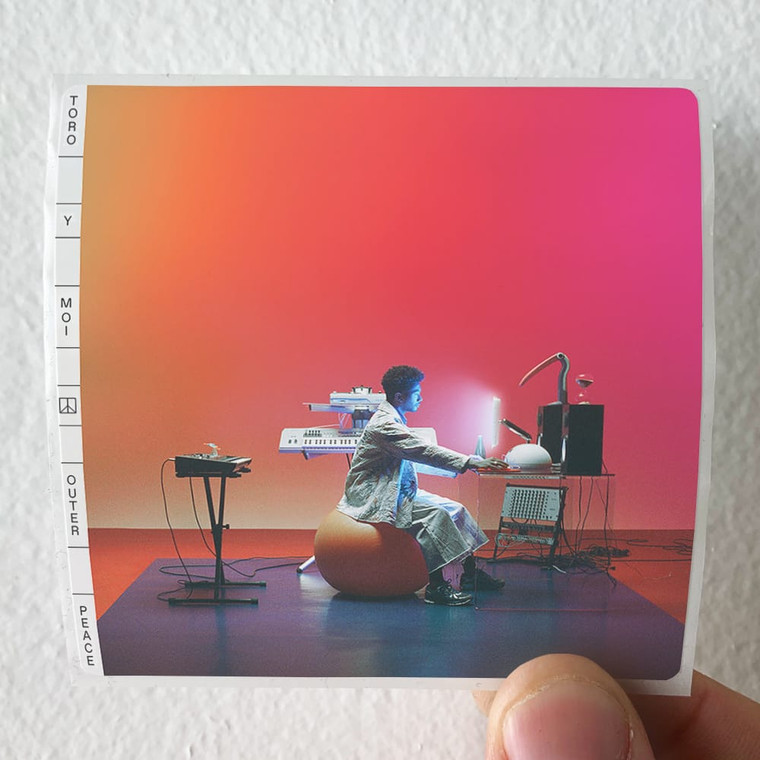 Toro y Moi Outer Peace Album Cover Sticker
