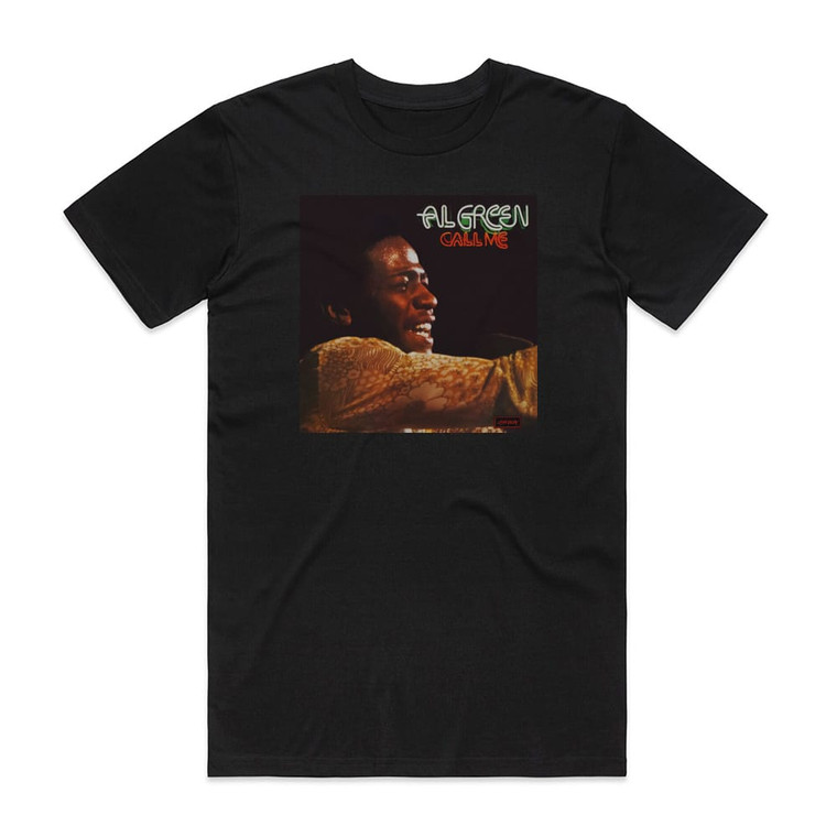 Al Green Call Me Album Cover T-Shirt Black